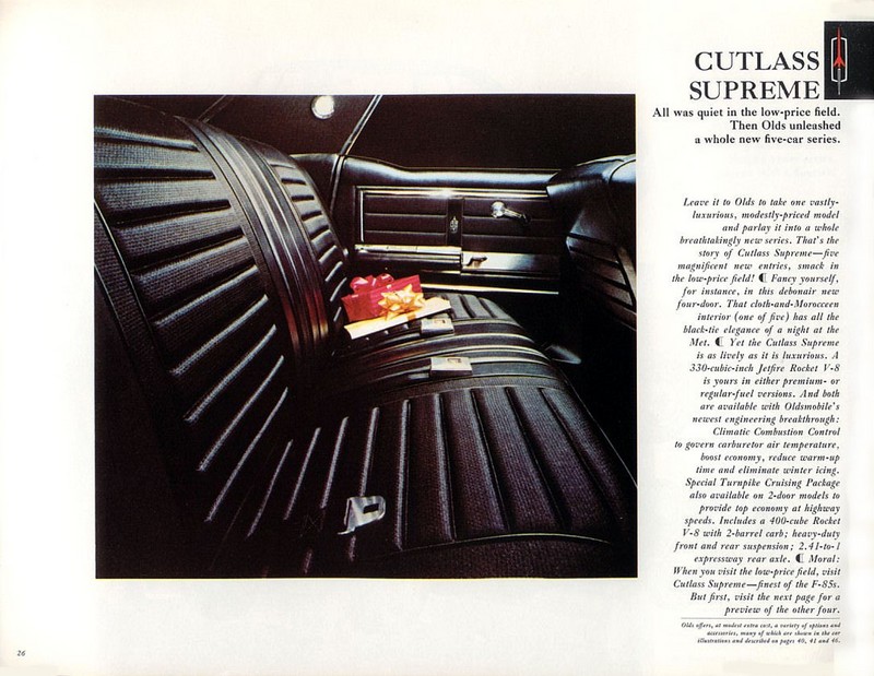 1967 Oldsmobile Motor Cars Brochure Page 1